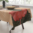 Festive Ostrich Tablecloth Gallery Image 3