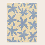 Palm Trees - Blue and Cream Notebook Gallery Image 4