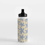 Palm Trees - Blue and Cream Water Bottle Gallery Image 2