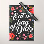 Eat A Bag Of Dicks, Funny Saying Wrapping Paper Gallery Image 1