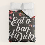 Eat A Bag Of Dicks, Funny Saying Comforter Gallery Image 6