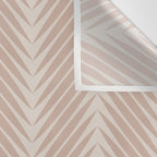 Palm Leaf Pattern - Neutral Beige Wall Tapestry Gallery Image 3