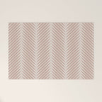 Palm Leaf Pattern - Neutral Beige Welcome Mat Gallery Image 1