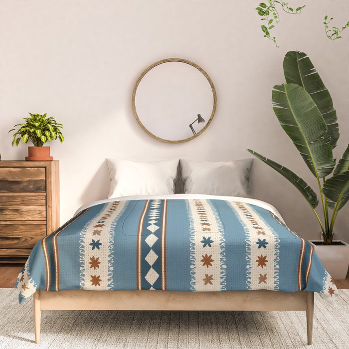 Vintage Woven Stripe - Cozy Heirloom Comforter Gallery Image 3