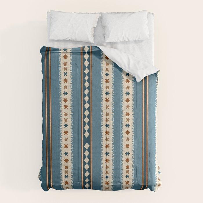 Vintage Woven Stripe - Cozy Heirloom Comforter Gallery Image 6