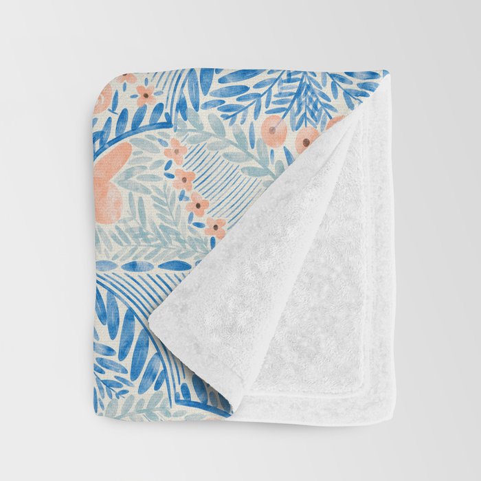 Chic Floral Decor BP Throw Blanket Gallery Image 3