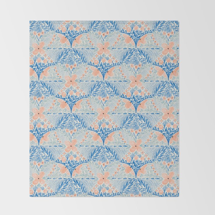 Chic Floral Decor BP Throw Blanket Gallery Image 2