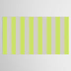 Lime and Chiffon Stripes Tablecloth Gallery Image 2