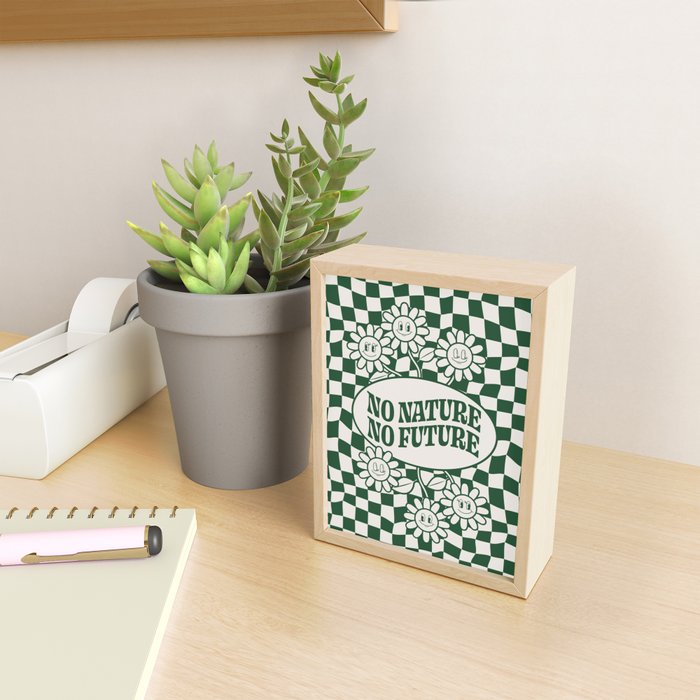 No Nature No Future Mini Art Print Gallery Image 2