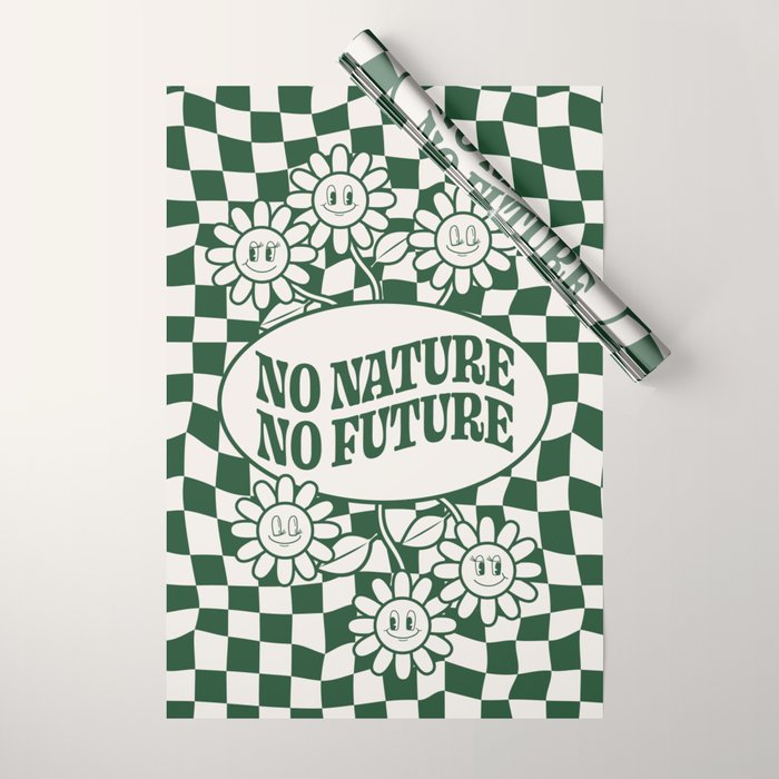 No Nature No Future Wrapping Paper Gallery Image 1