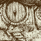 Hobbit house ink Coffee Mug Gallery Image 2