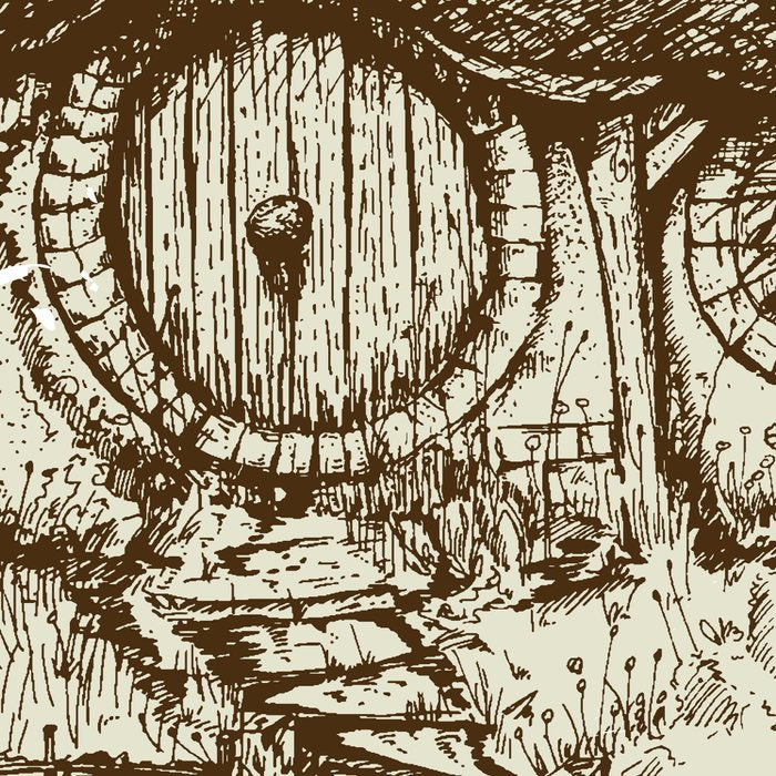 Hobbit house ink Coffee Mug Gallery Image 2