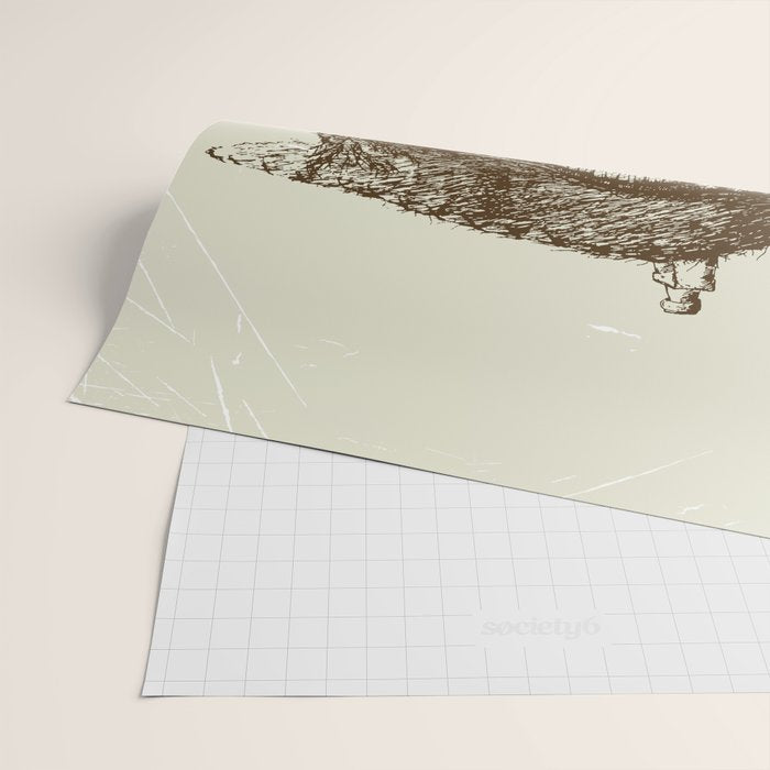 Hobbit house ink Wrapping Paper Gallery Image 2