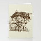 Hobbit house ink Stationery Card Gallery Image 2