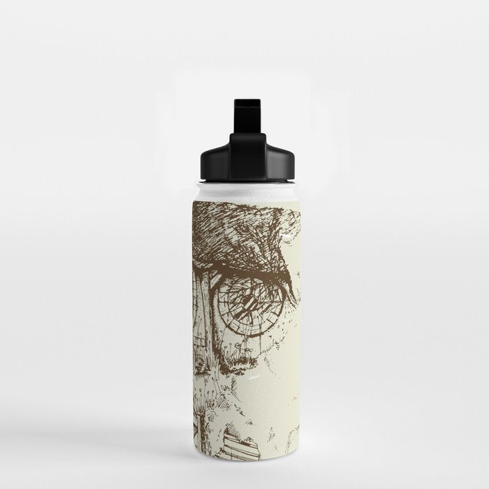 Hobbit house ink Water Bottle Gallery Image 2