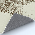 Hobbit house ink Rug Gallery Image 4