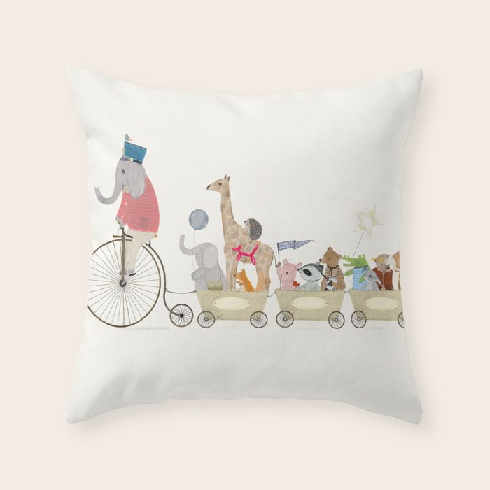 little playtime Throw Pillow Gallery Image 6