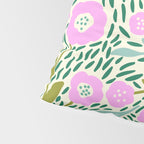 Botanical Garden - Pink and Green Pillow Sham Gallery Image 4