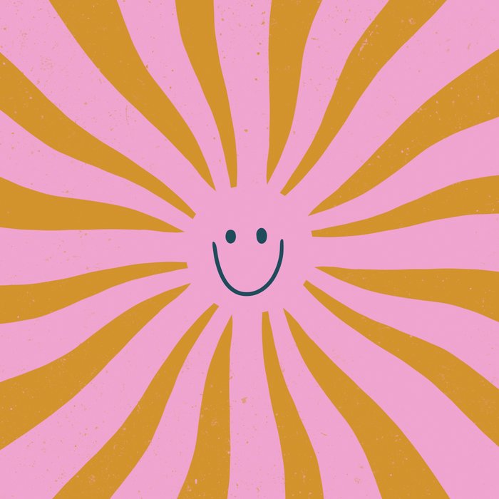 Cute Retro Sun Face  Coffee Mug Gallery Image 2