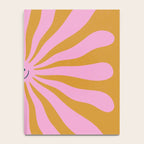Cute Retro Sun Face  Notebook Gallery Image 4