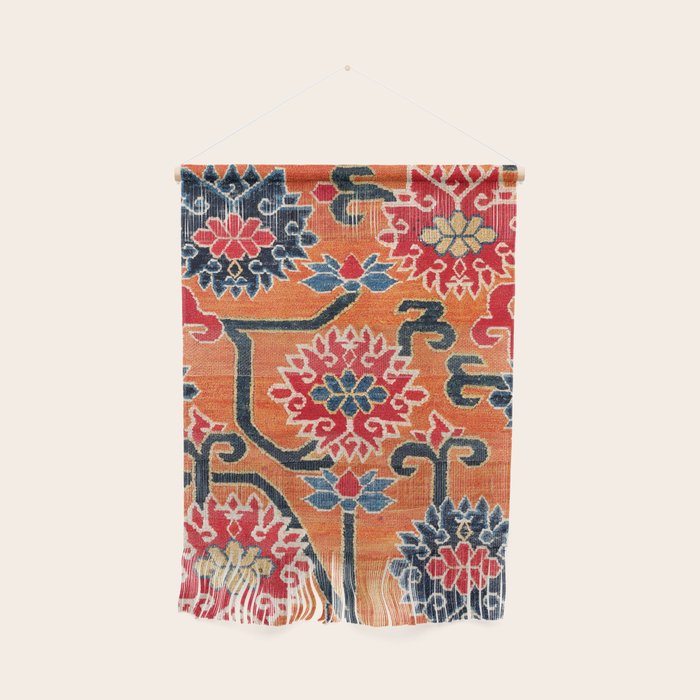 Shigatse South Tibetan Jabuye Rug Print Wall Hanging Gallery Image 1