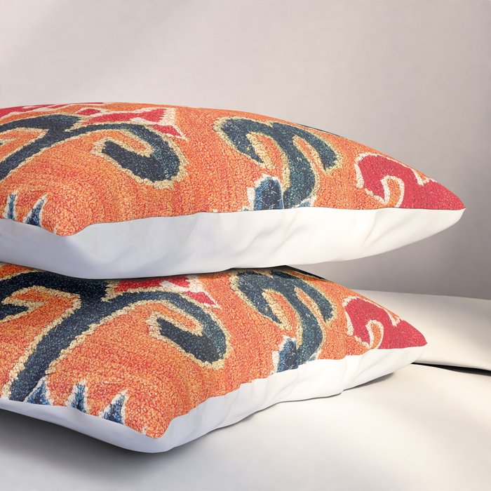 Shigatse South Tibetan Jabuye Rug Print Pillow Sham Gallery Image 3