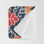 Shigatse South Tibetan Jabuye Rug Print Throw Blanket Gallery Image 3