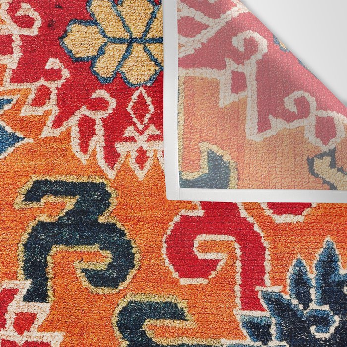 Shigatse South Tibetan Jabuye Rug Print Wall Tapestry Gallery Image 3