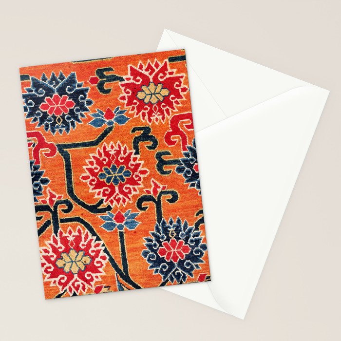 Shigatse South Tibetan Jabuye Rug Print Stationery Card Gallery Image 2
