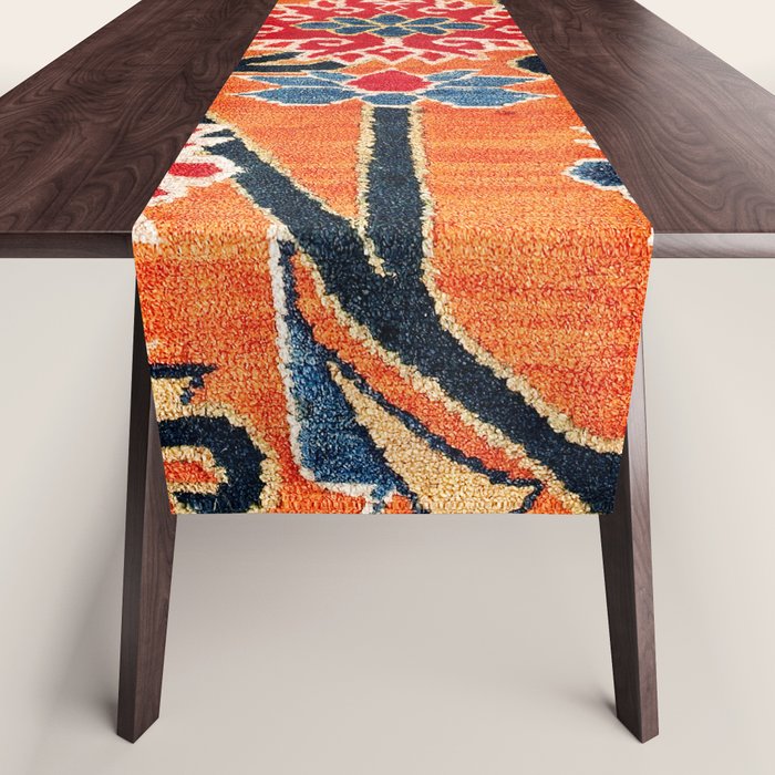 Shigatse South Tibetan Jabuye Rug Print Table Runner Gallery Image 1