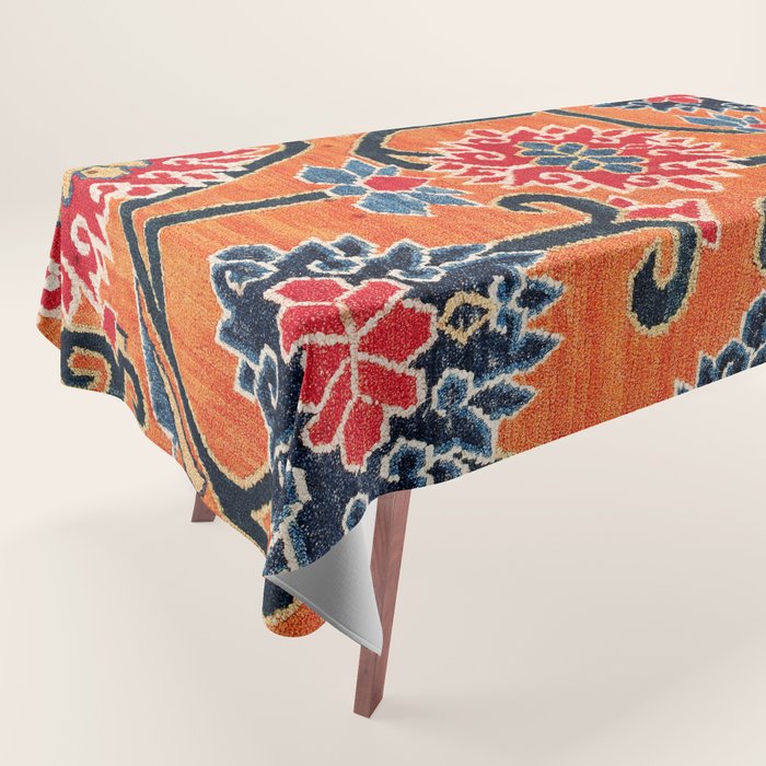 Shigatse South Tibetan Jabuye Rug Print Tablecloth Gallery Image 1