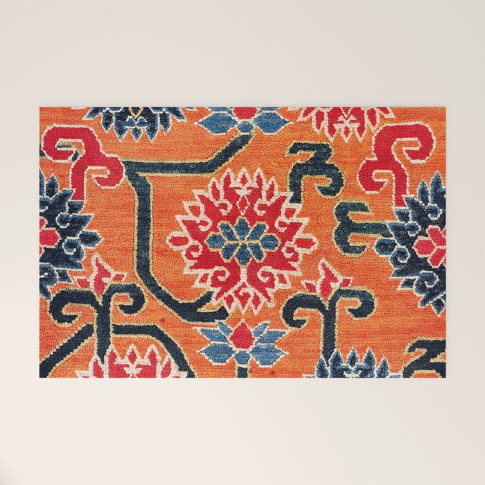 Shigatse South Tibetan Jabuye Rug Print Welcome Mat Gallery Image 1