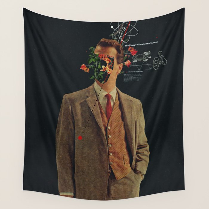 The Energy Vibrations Of Atoms Wall Tapestry Gallery Image 4