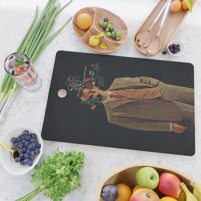 The Energy Vibrations Of Atoms Cutting Board Gallery Image 2