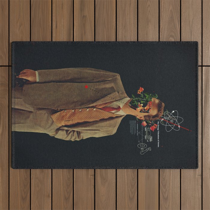 The Energy Vibrations Of Atoms Outdoor Rug Gallery Image 1