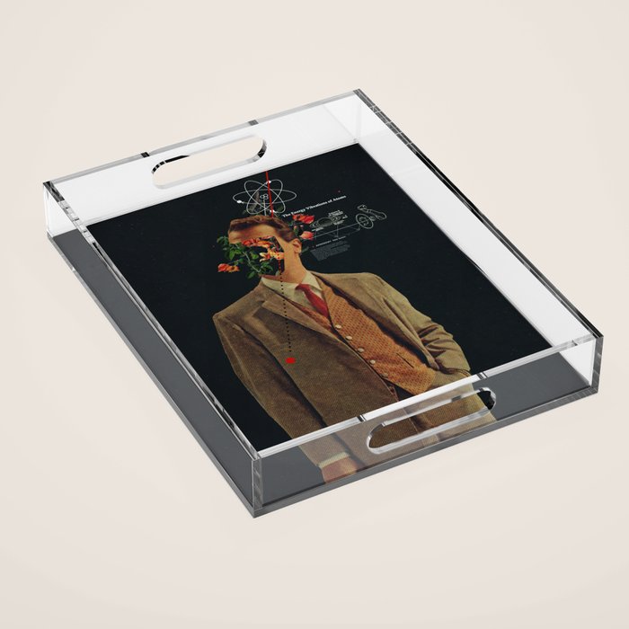 The Energy Vibrations Of Atoms Acrylic Tray Gallery Image 1
