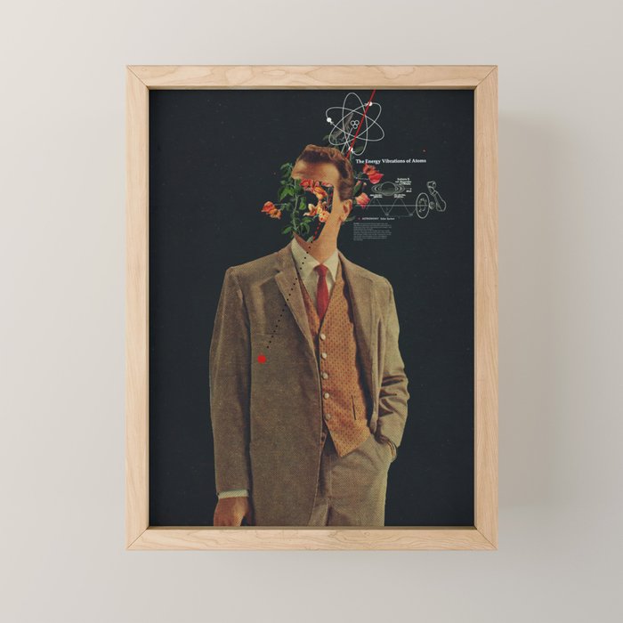 The Energy Vibrations Of Atoms Mini Art Print Gallery Image 1