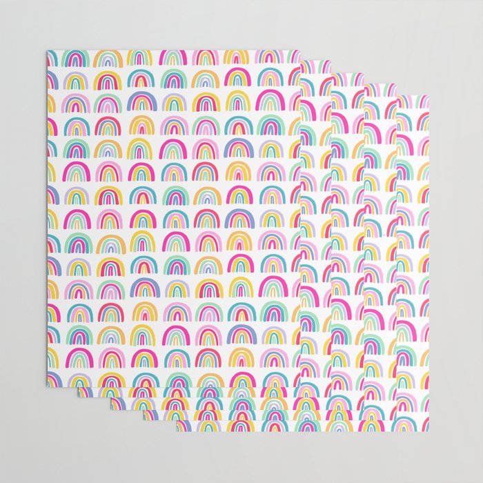 Colorful Rainbows Wrapping Paper Gallery Image 3
