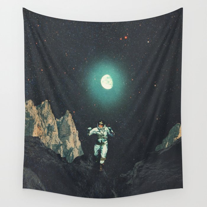 Searching for Happiness out of this Transitional World Wall Tapestry Gallery Image 4