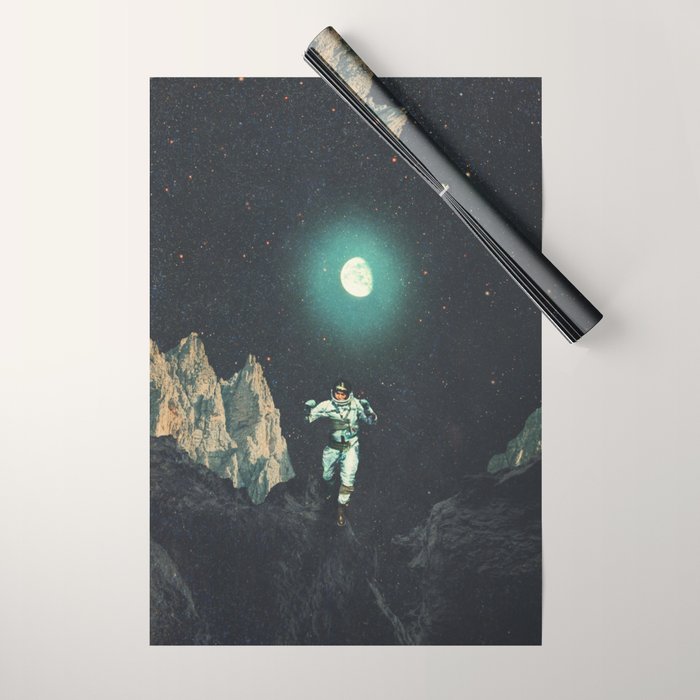 Searching for Happiness out of this Transitional World Wrapping Paper Gallery Image 1