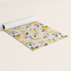 Flower Market Yellow Flowers Yoga Mat Gallery Image 2