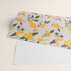 Flower Market Yellow Flowers Wrapping Paper Gallery Image 2
