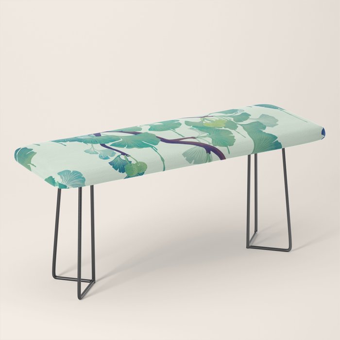 O Ginkgo (in Green) Bench Gallery Image 1