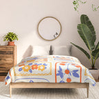 Summer vacation patchwork art pattern Comforter Gallery Image 3