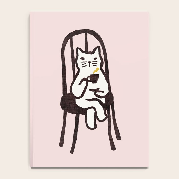 Tea time with cat Notebook Gallery Image 4