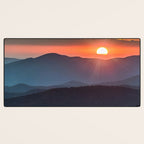 Smoky Mountain National Park Sunset - 19/365 Desk Mat Gallery Image 3