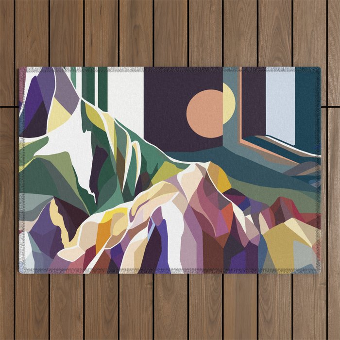 At Mont-Rebei Outdoor Rug Gallery Image 1