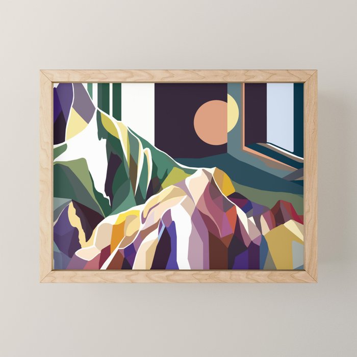 At Mont-Rebei Mini Art Print Gallery Image 1