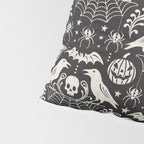 All Hallows' Eve - Black Ivory Halloween Pillow Sham Gallery Image 4