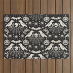 All Hallows' Eve - Black Ivory Halloween Outdoor Rug Gallery Image 1